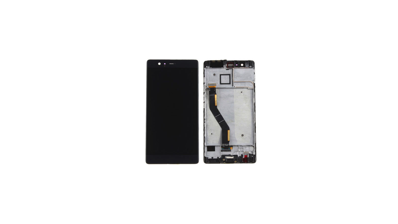 Display + Touch Screen + Frame per Huawei P9 Plus nero
