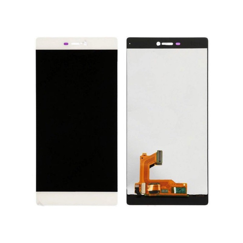 Display + Touch Screen per Huawei P8 bianco GRA-L09