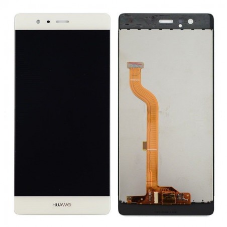 Display + Touch Screen per Huawei P9 bianco EVA-L09