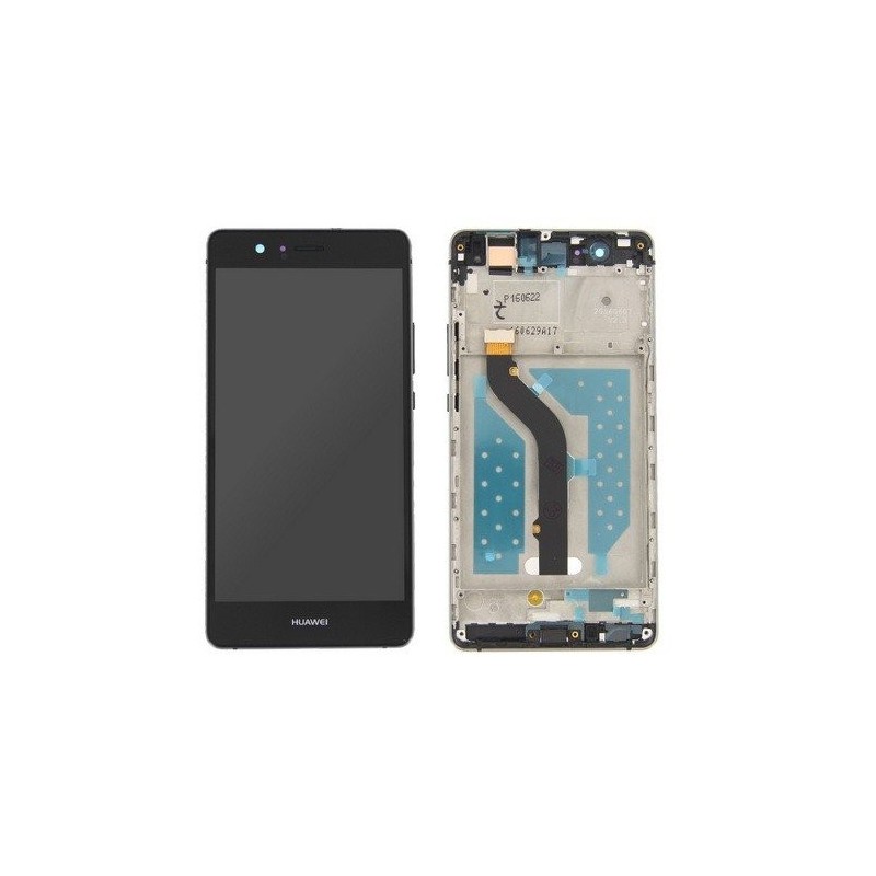 Display + Touch Screen + Frame per Huawei P9 Lite VNS-L31 L23 nero