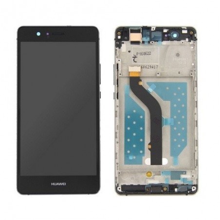 Display + Touch Screen + Frame per Huawei P9 Lite VNS-L31 L23 nero