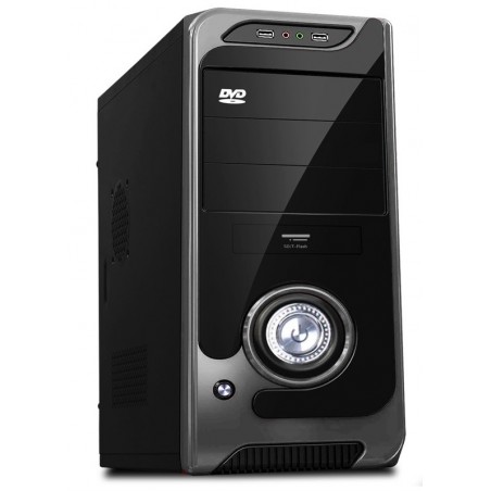 Case Atx MicroT-601 con alimentatore 500 Watt e lettore SD/MMC e Usb