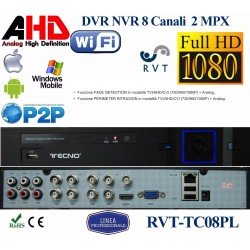 DVR 8 CANALI 5in1 AHD CVI...