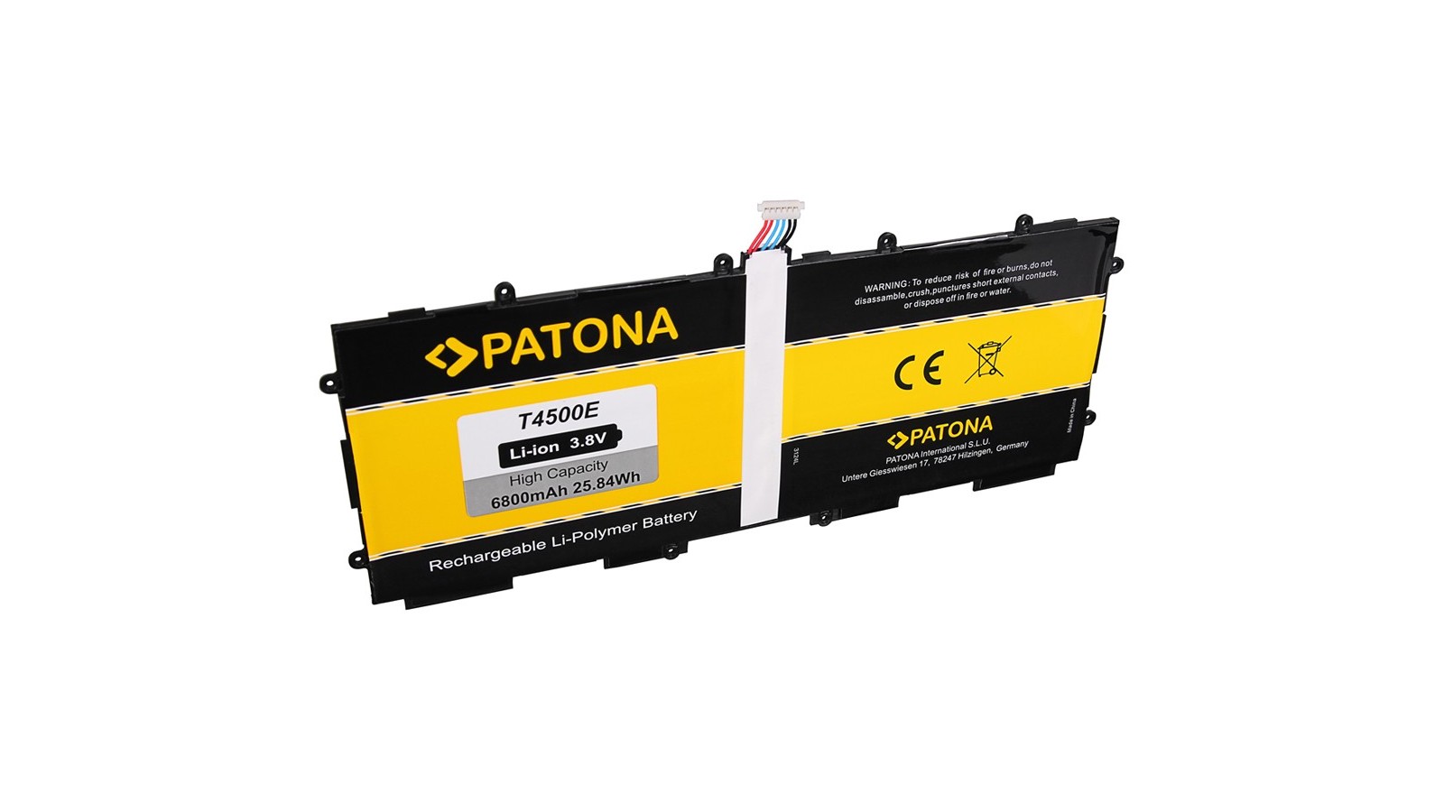 Batteria Compatibile con Samsung Galaxy Tab 3 10.1 Galaxy P5200 P5210 P5213 T4500E