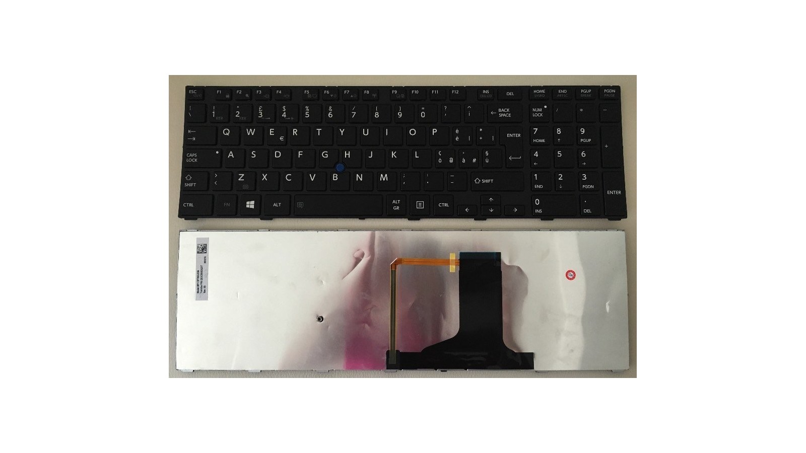 Tastiera italiana per Toshiba Tecra A50-A A50-A1550 A50-A-1DJ