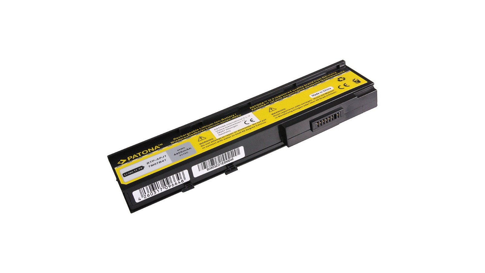 Batteria compatibile con Acer LC.BTP01.010 LC.TG600.001 MS2180 2420
