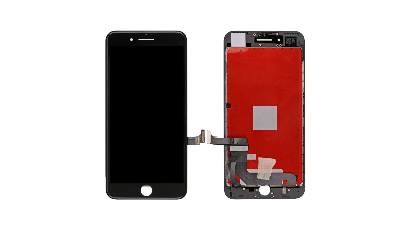 Display Lcd per Apple Iphone 7 Plus nero completo di Touch screen e cornice 