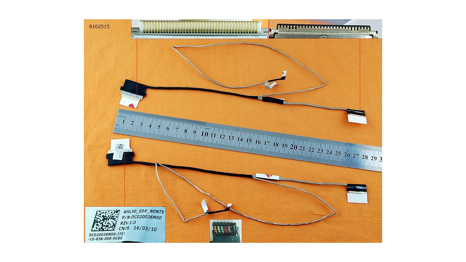 Cavo Flat Lcd HP 15-AC 15-AF 250 G4 255 G4 SHL50 30pin