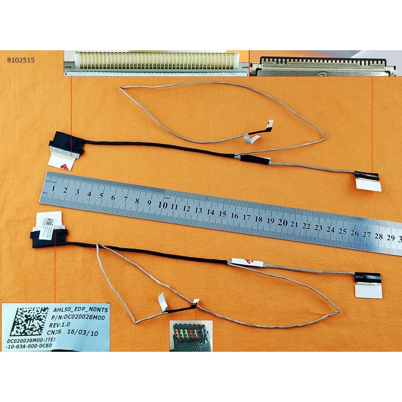 Cavo Flat Lcd HP 15-AC 15-AF 250 G4 255 G4 SHL50 30pin