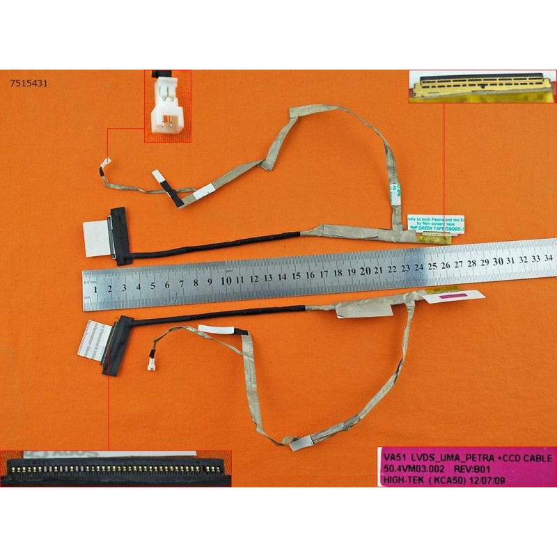 Cavo flat Lcd Acer Aspire V5-431 V5-471 V5-531G V5-571G 