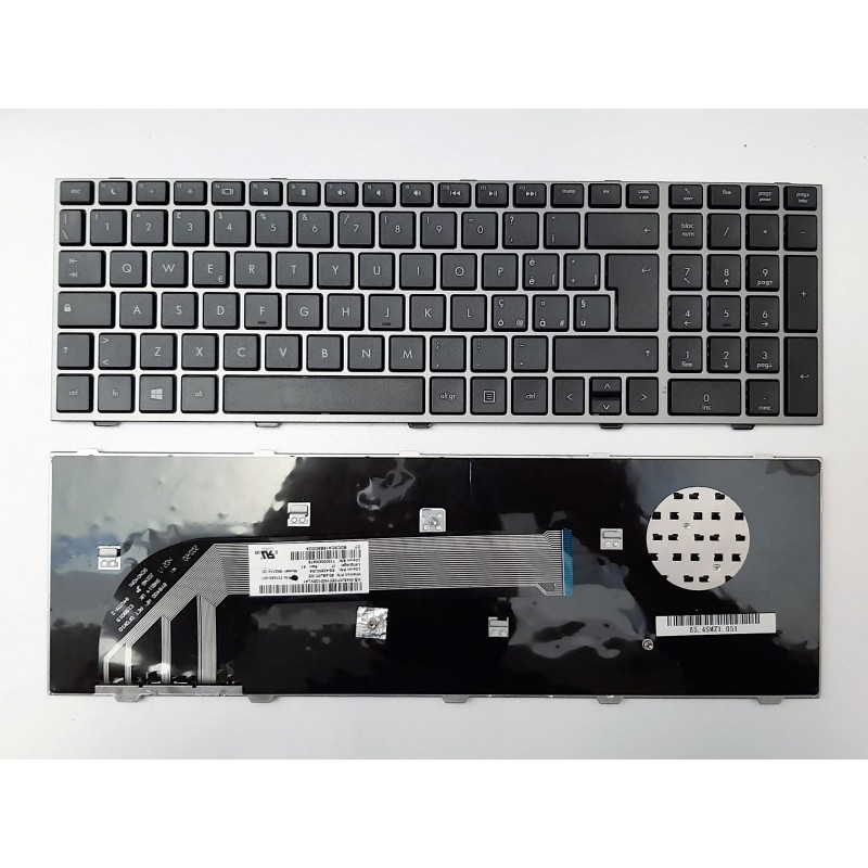 Tastiera italiana compatibile con HP ProBook 4540S 4545S Completa Cornice FRAME
