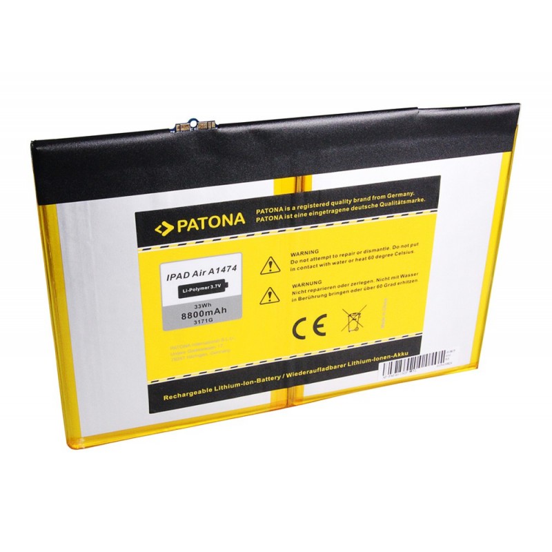 Batteria compatibile con Apple iPad Air 5 A1474 A1475 A1484