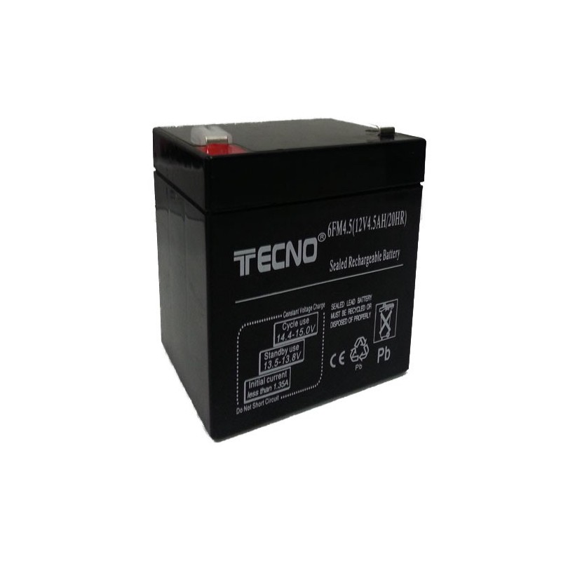 Batteria ermetica al Piombo 12V 4,5A per UPS Batteria ermetica al Piombo 12V 4,5A per UPS