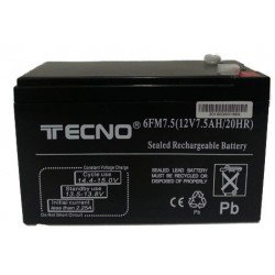 Batteria ermetica al Piombo 12V 7,5A per UPS