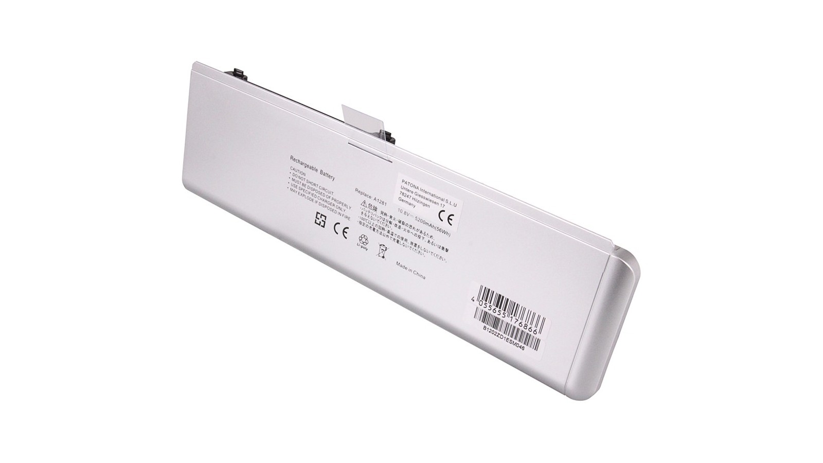 Batteria per Apple MacBook 15" MB772 MB772*/A MB772J/A MB772LL/A