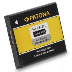 Batteria compatibile con Canon NB-11L PowerShot A3400 IS A4000 IS A1200