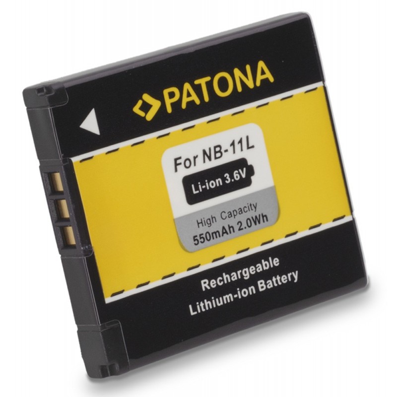 Batteria compatibile con Canon NB-11L PowerShot A3400 IS A4000 IS A1200