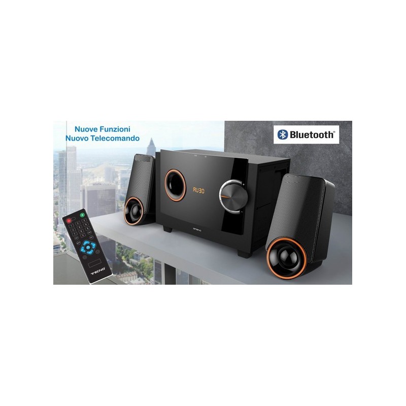 Casse Speaker 2.1 BLUETOOTH - FM - USB - SD﻿