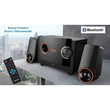 Casse Speaker 2.1 BLUETOOTH - FM - USB - SD﻿