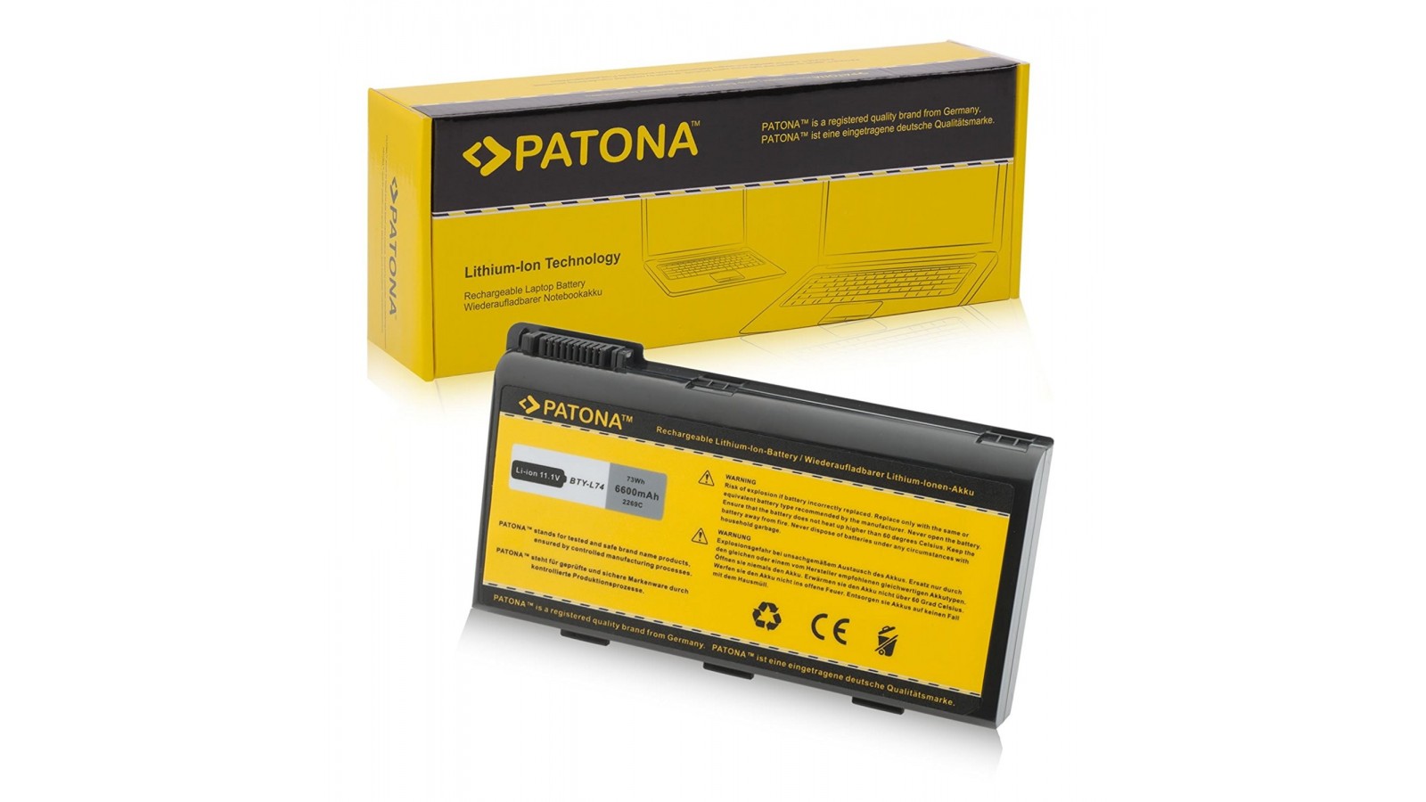 Batteria per BTY-L74 BTY-L75 MS-1682 91NMS17LD4SU1 91NMS17LF6SU1 957-173XXP-101 compatibile