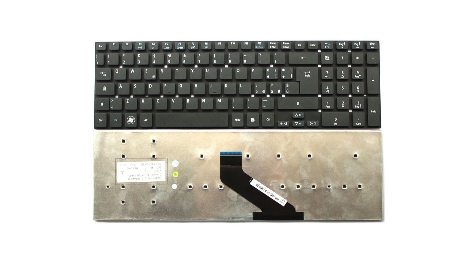 Tastiera italiana compatibile con Acer Aspire E1-510 V121702AK2