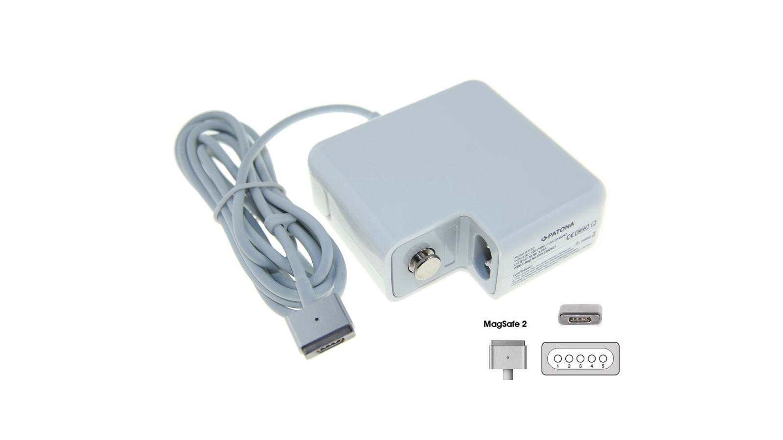 Alimentatore Magsafe 2 per Apple A1398 A1424 MC975