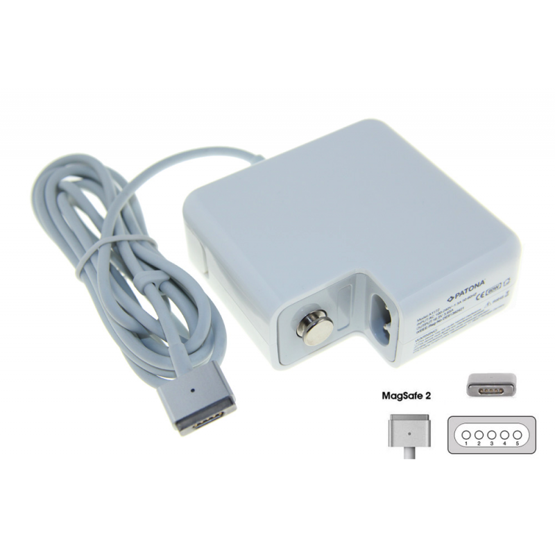 Alimentatore Magsafe 2 per Apple A1398 A1424 MC975