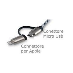 Cavo Luminoso dati caricatore per Apple e micro usb