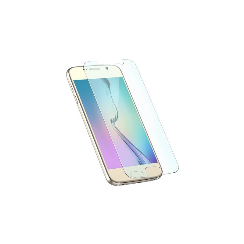Pellicola in vetro temperato per Samsung Galaxy S6 + panno
