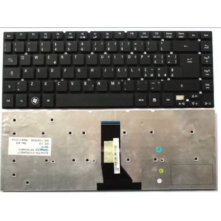 Tastiera italiana compatibile con Acer Aspire ES1-511 ES1-520 ES1-521