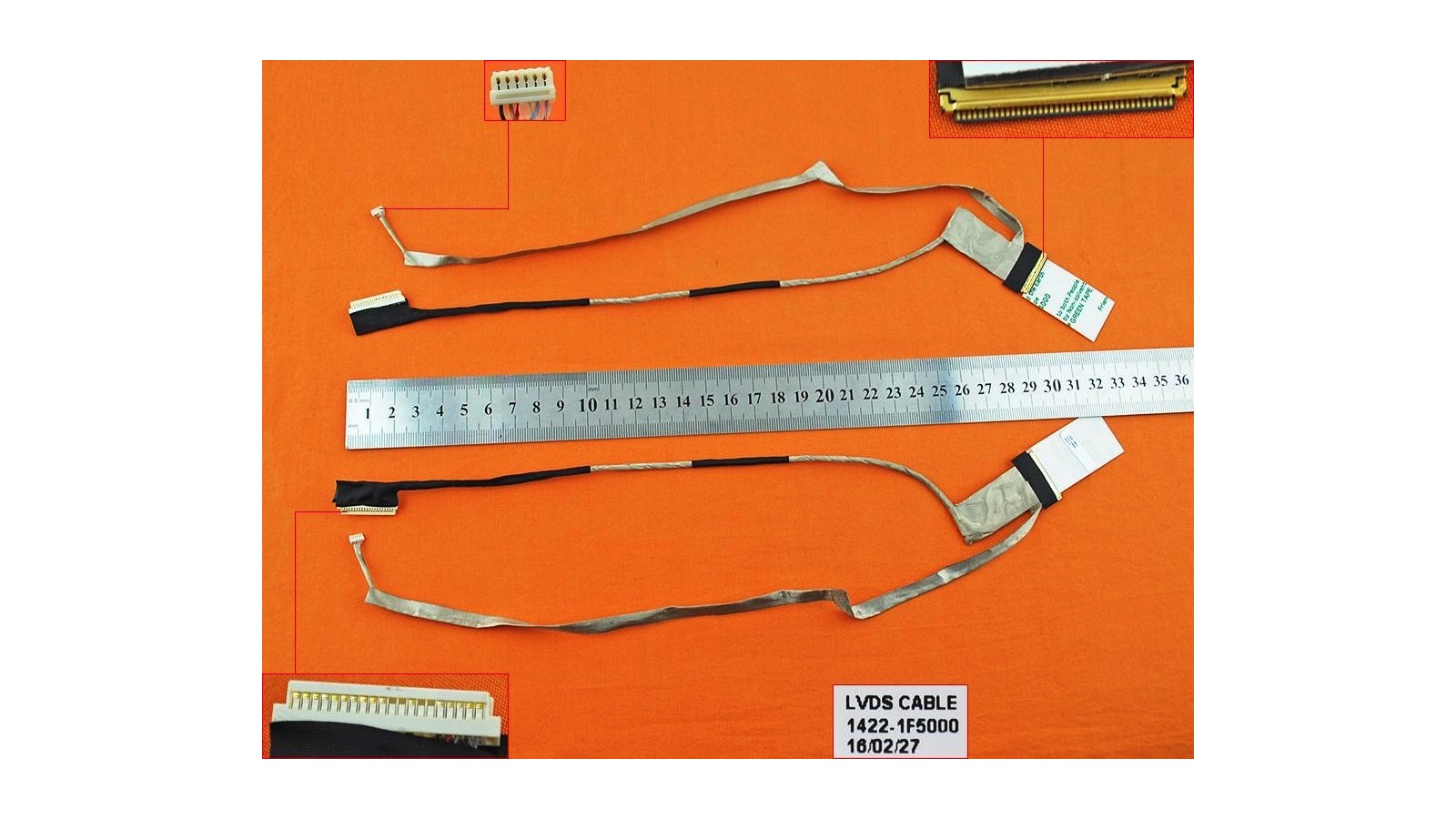 Cavo connessione flat Lcd Compatibile con Toshiba Satellite C50-A C50D-A 1422-01F5000