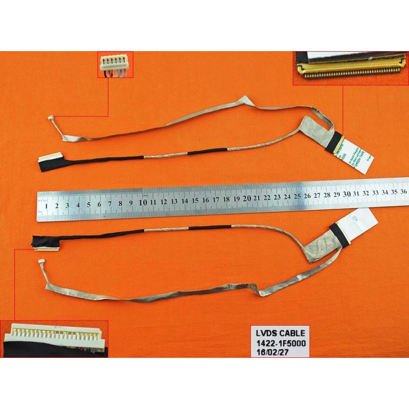 Cavo connessione flat Lcd Compatibile con Toshiba Satellite C50-A C50D-A 1422-01F5000