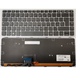 Tastiera italiana compatibile con HP EliteBook Folio 1040 G1, 1040 G2 90.4LU07.L0F Retroilluminata