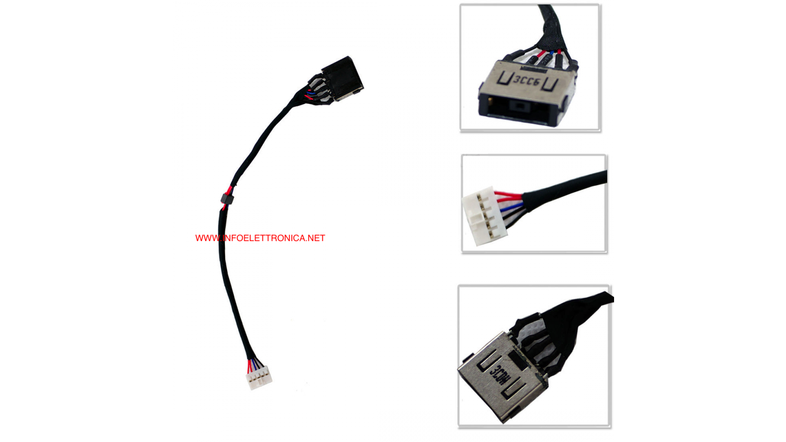 DC Power Jack Lenovo G50-30 G50-40 G50-45 G50-50