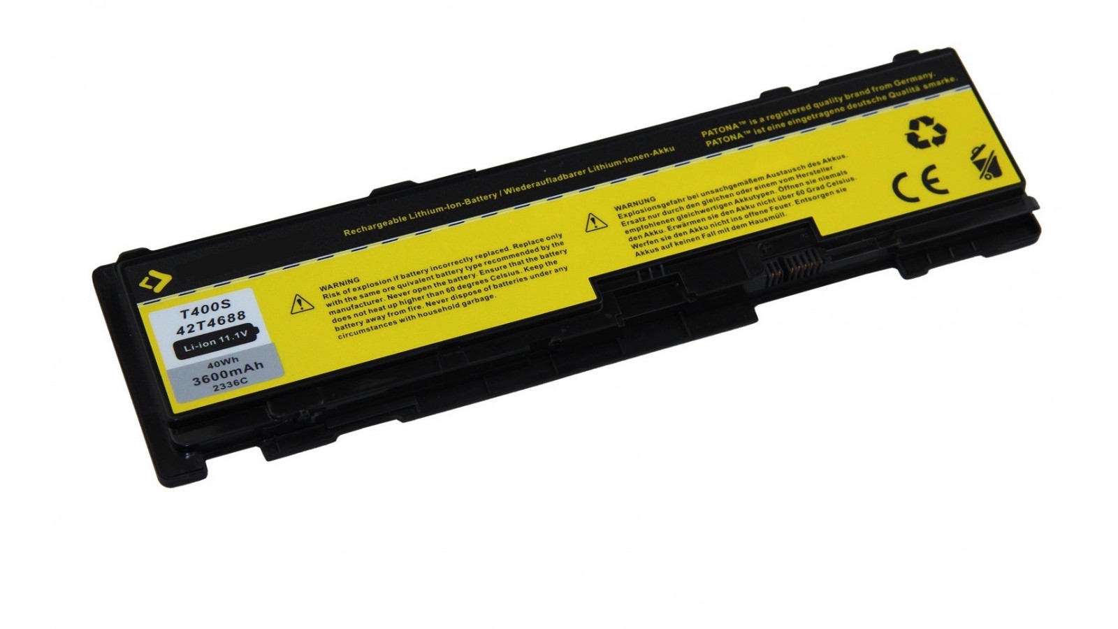 Batteria compatibile con Lenovo Thinkpad T410s T400s 51J0497 42T4690 42T4691