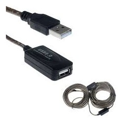 Cavo prolunga USB 2.0 Amplificato con Booster 5 Mt