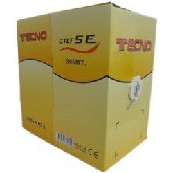 Cavo Ethernet cat 5E RJ45 - 305 metri 0,5mm CCA