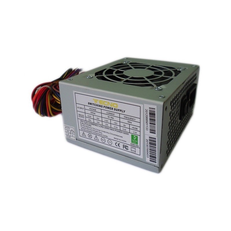 Alimentatore Micro ATX 500W Ide sata Big Fan