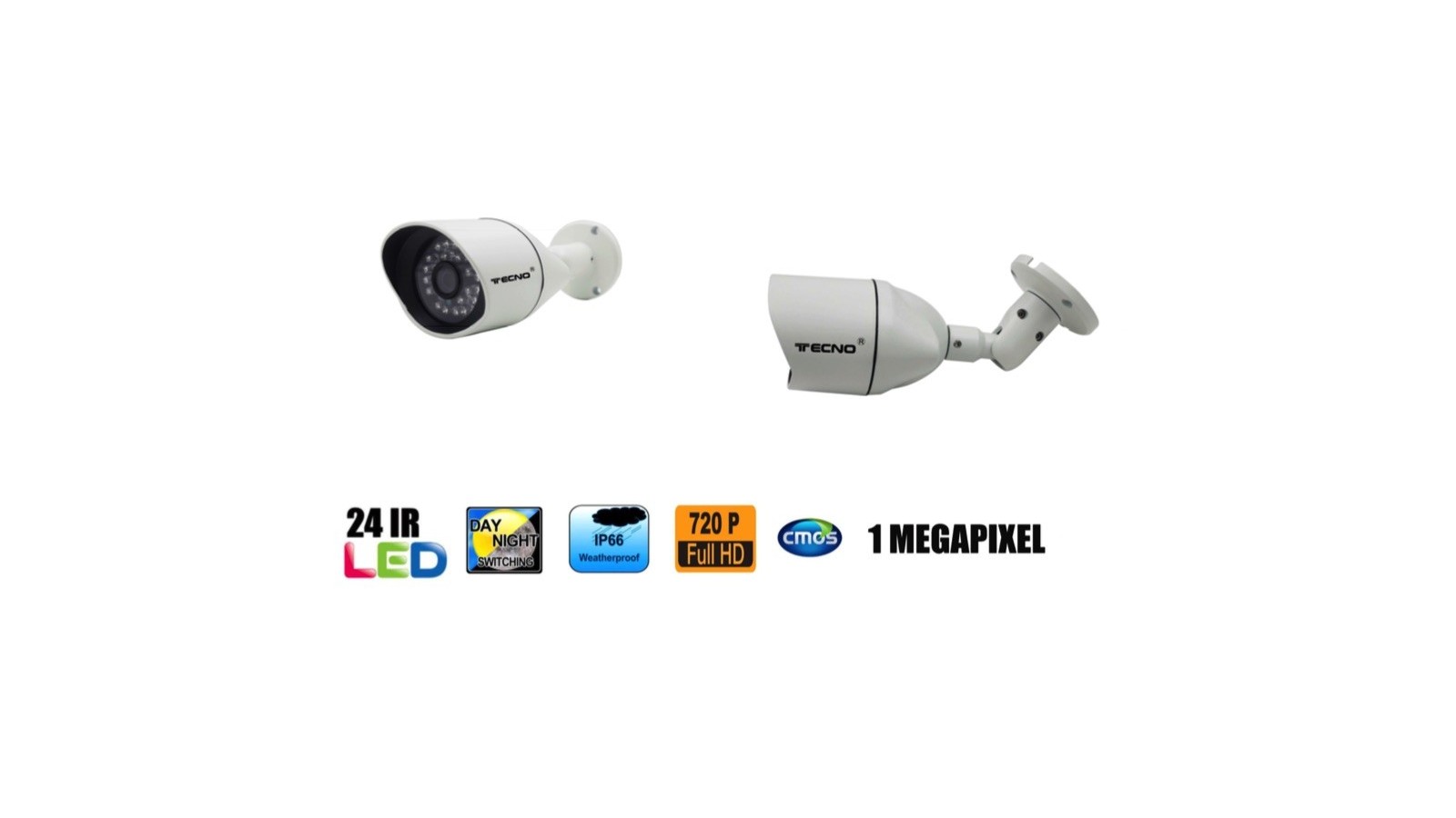 Telecamera 24 Led 1.0 Megapixel