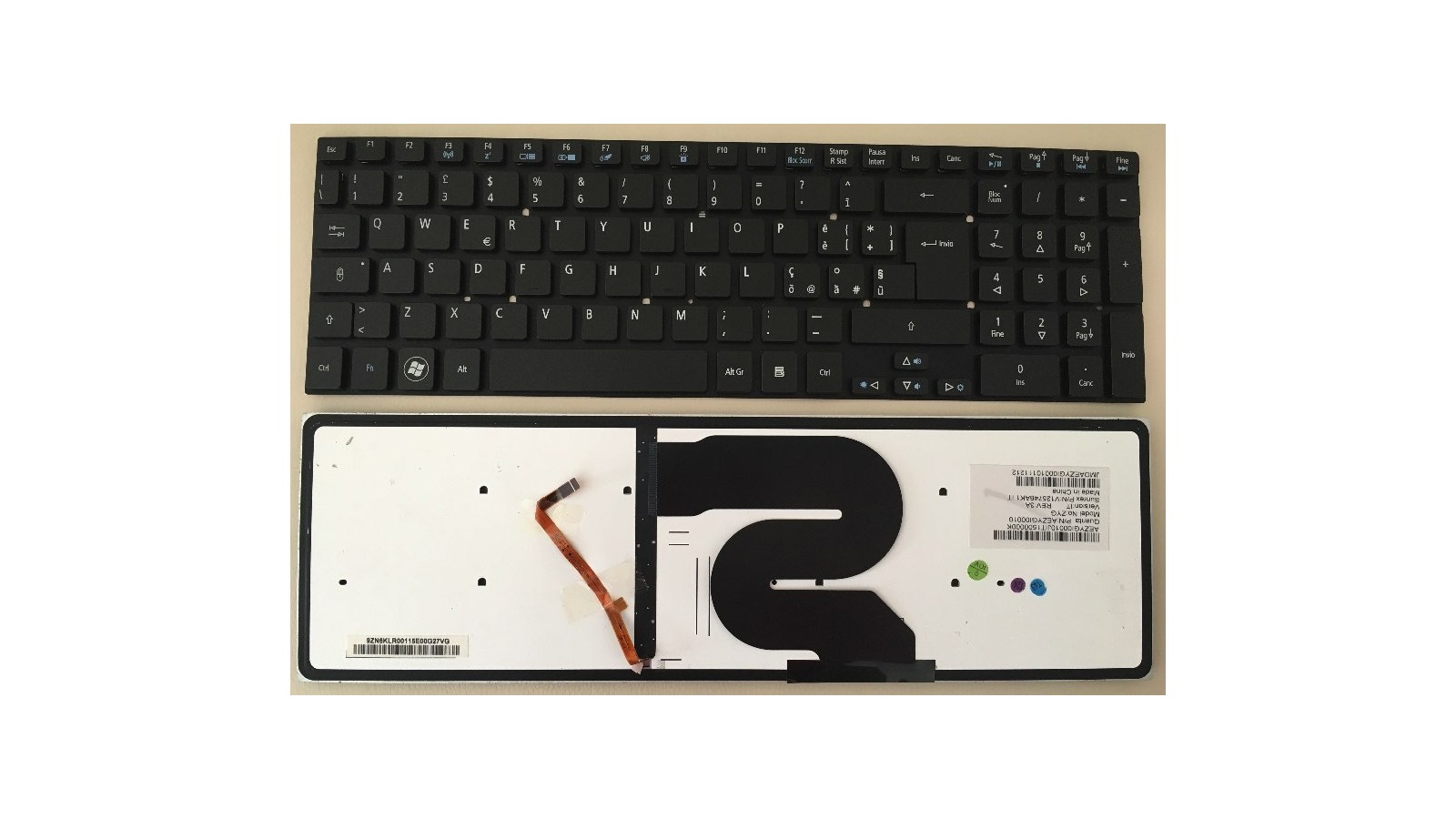 Tastiera italiana compatibile con Acer Aspire Ethos 8951 895G retroilluminata