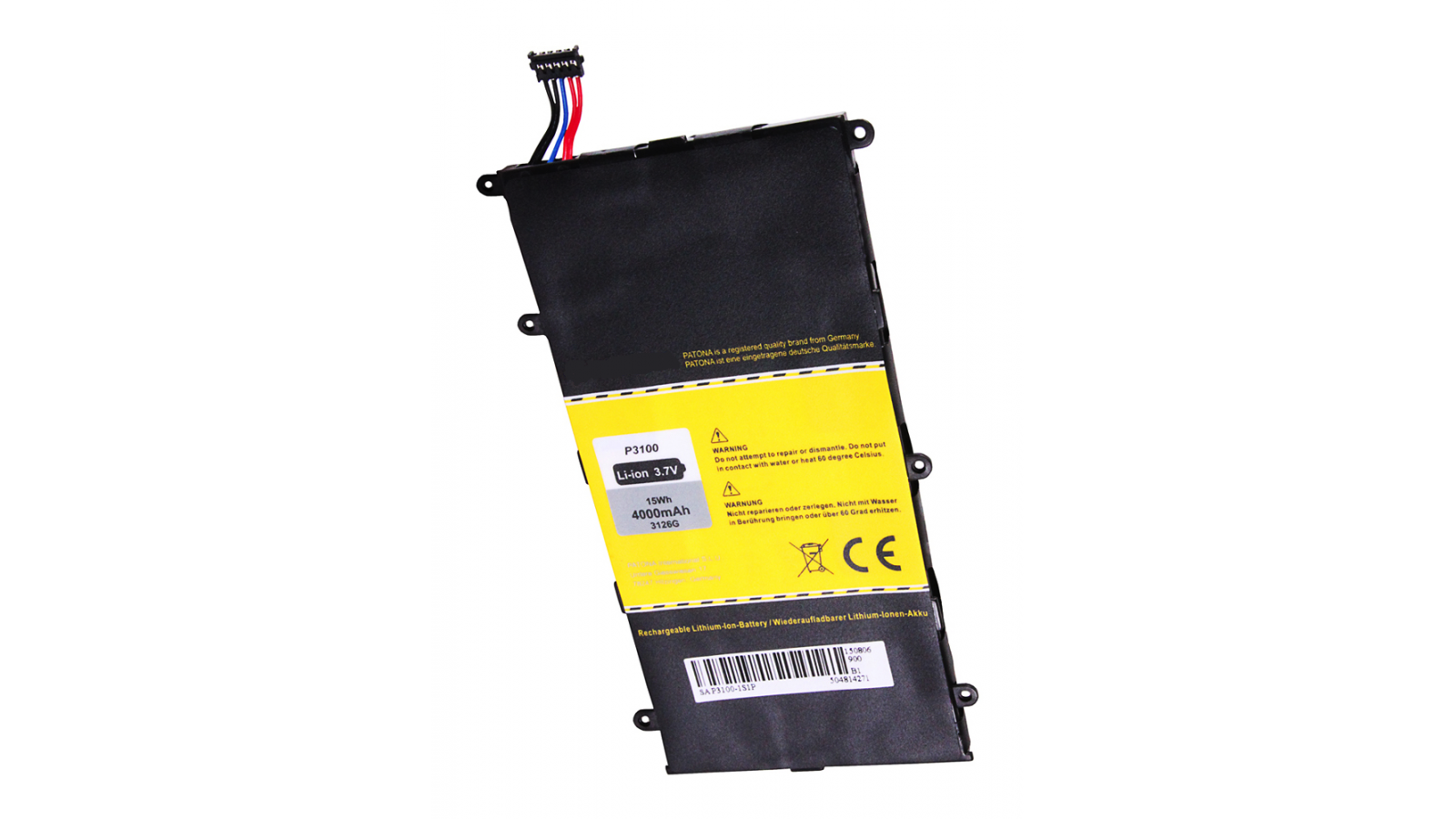 Batteria compatibile con Samsung Galaxy Tab 7.0, Galaxy Tab 7.0 Plus Galaxy Tab P6200 Galaxy Tab P6201 Galaxy Tab P6208