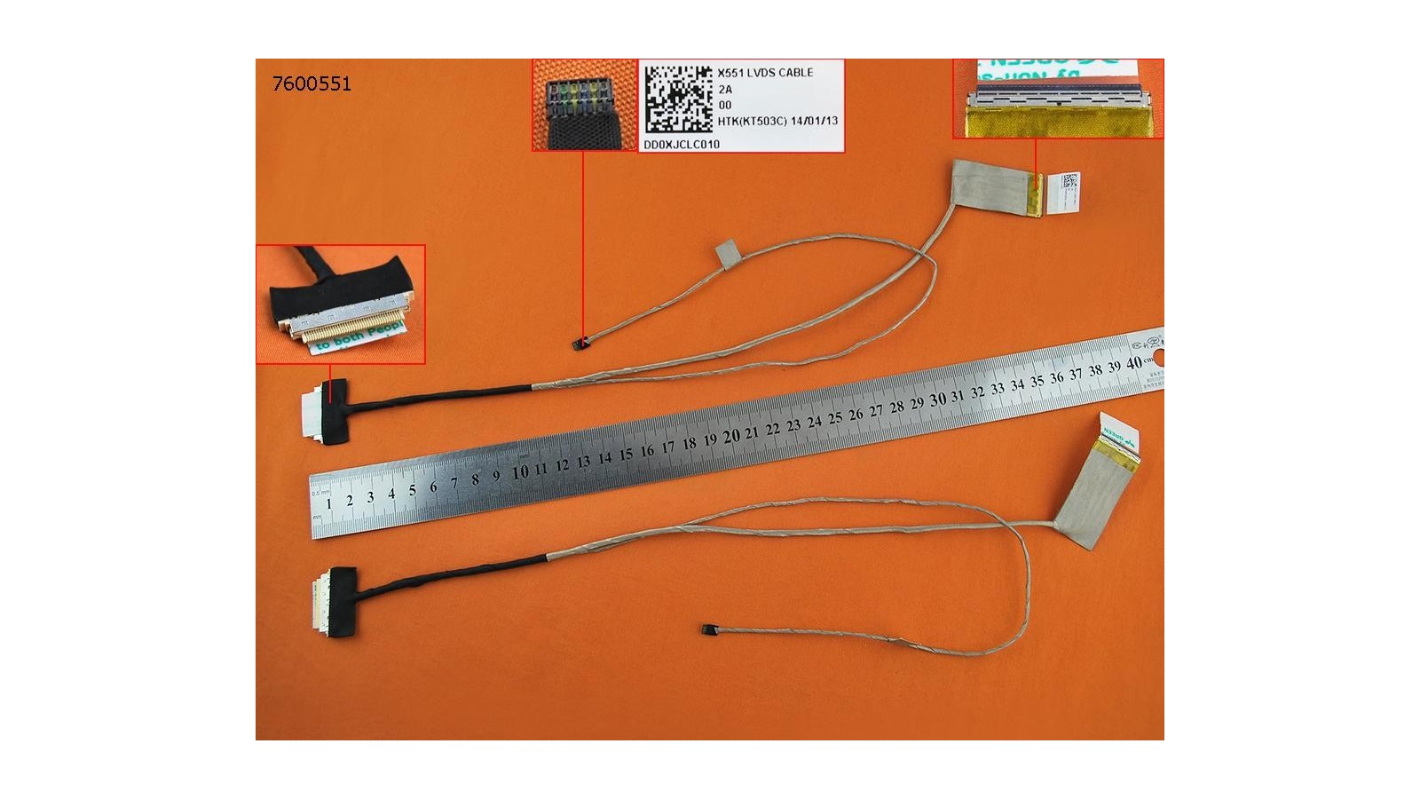 Cavo flat display Asus X551 X551A X551CA X551M D550M R512M F551MA DD0XJCLC000 DD0XJCLC010