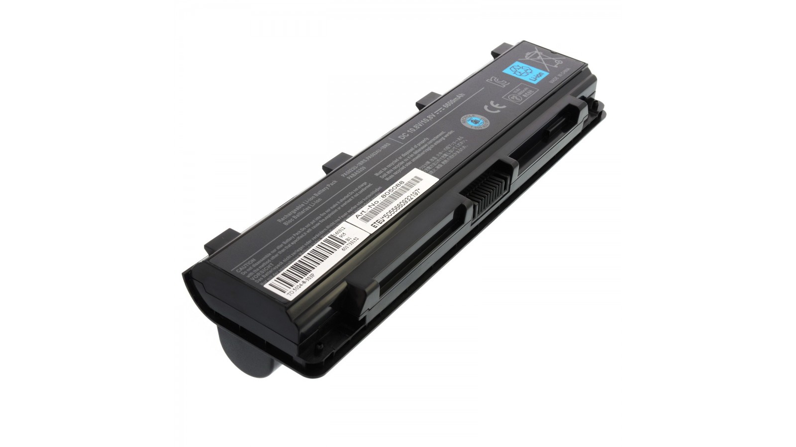 Batteria 6600 mAh compatibile con Toshiba Satellite C800 C840 C850 C855 C870 C875