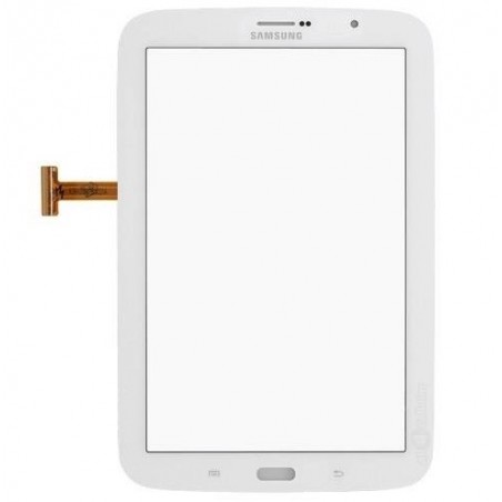 Touch screen e vetro Samsung Galaxy Note 8 GT-N5100 GT-N5110 bianco