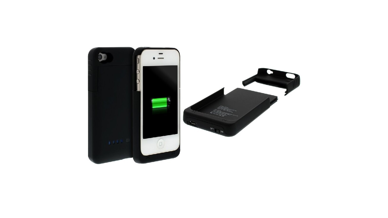 Cover Bank carica batteria esterna Apple iPhone 4 mAh 2200