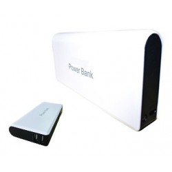 Power bank 12000mAh universale per smartphone e tablet nero