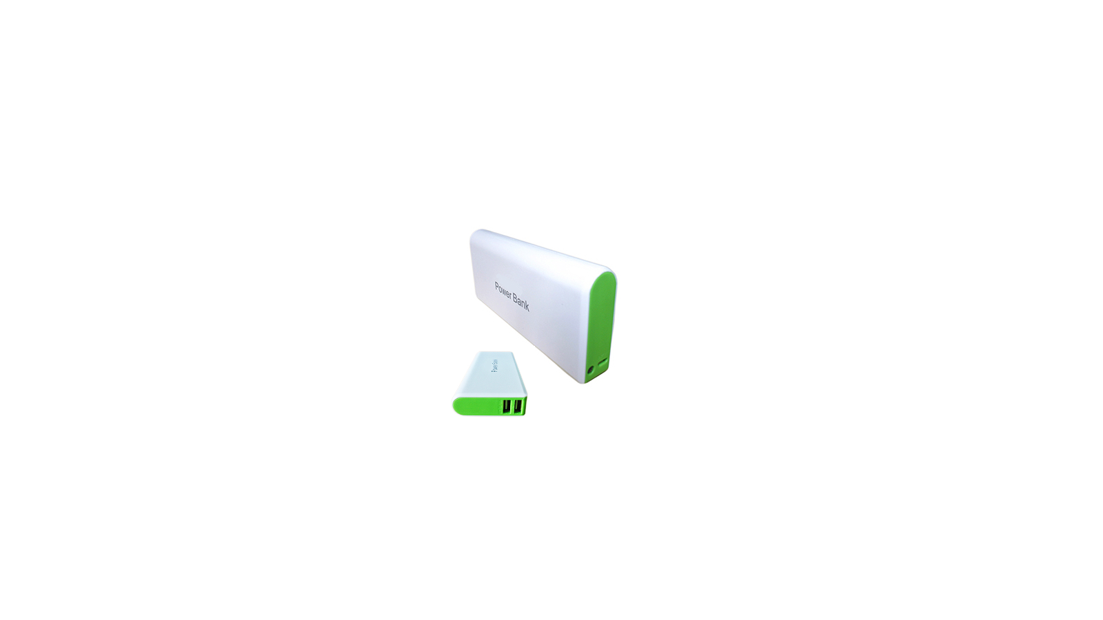 Power bank 12000mAh universale per smartphone e tablet verde