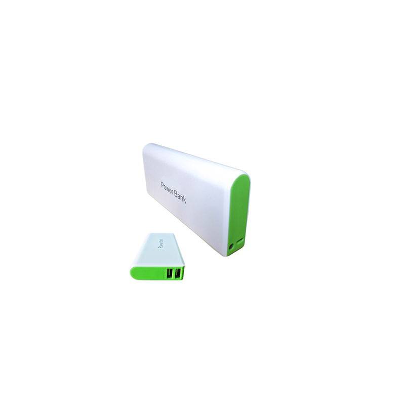 Power bank 12000mAh universale per smartphone e tablet verde