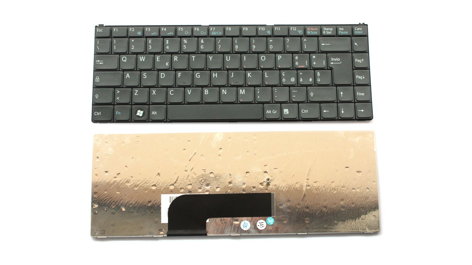 Tastiera italiana nera compatibile con Sony Vaio VGN-N38Z serie