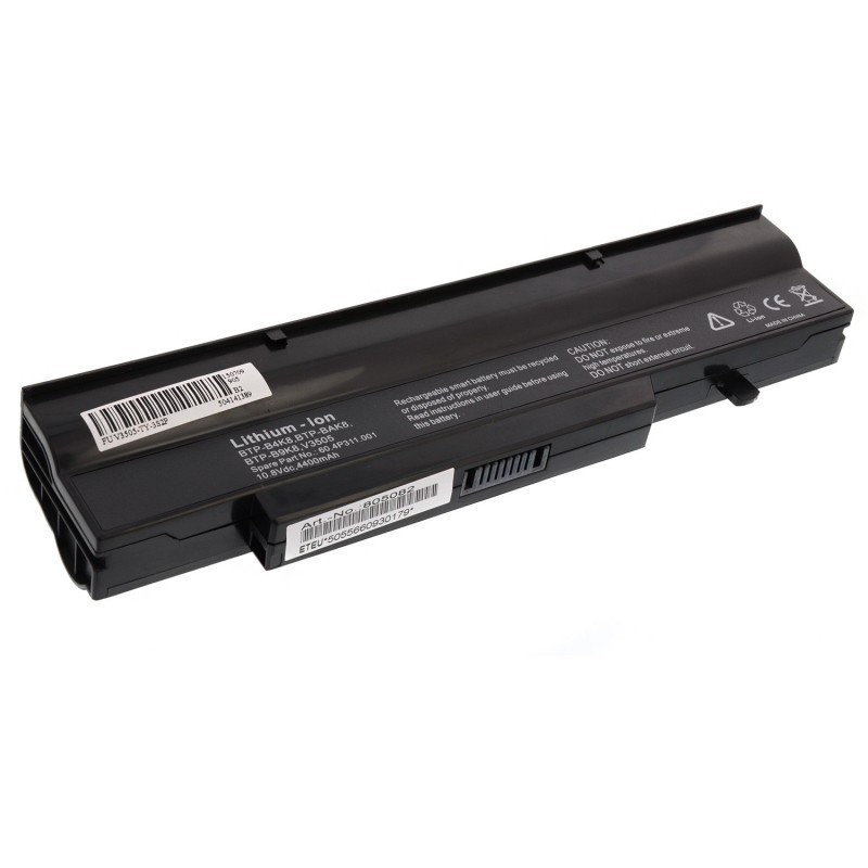 Batteria compatibile con Fujitsu Exprimo Mobile V5505 V5545 V6505 V6535 V6545